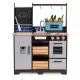 Bucatarie mare din lemn pentru copii cu accesorii Ecotoys 7265 Bucatarie mare din lemn pentru copii cu accesorii Ecotoys 7265