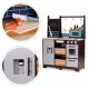 Bucatarie mare din lemn pentru copii cu accesorii Ecotoys 7265 Bucatarie mare din lemn pentru copii cu accesorii Ecotoys 7265