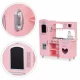 Bucatarie mare din lemn pentru copii cu sunete si accesorii Ecotoys Bucatarie mare din lemn pentru copii cu sunete si accesorii Ecotoys