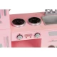 Bucatarie mare din lemn pentru copii cu sunete si accesorii Ecotoys Bucatarie mare din lemn pentru copii cu sunete si accesorii Ecotoys