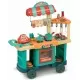 Bucatarie pe roti cu accesorii incluse Ricokids 773000 - Turcoaz Bucatarie pe roti cu accesorii incluse Ricokids 773000 - Turcoaz