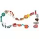 Bucatarie pe roti cu accesorii incluse Ricokids 773000 - Turcoaz Bucatarie pe roti cu accesorii incluse Ricokids 773000 - Turcoaz