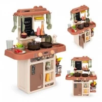 Bucatarie pentru copii cu sunete si lumini LED Ecotoys HC483304