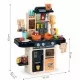 Bucatarie pentru copii cu sunete si lumini LED Ecotoys HC493096 - Albastru Bucatarie pentru copii cu sunete si lumini LED Ecotoys HC493096 - Albastru