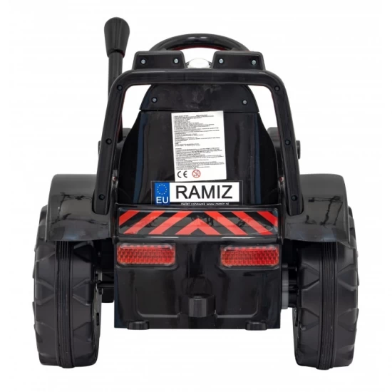 Buldozer electric cu cupa mobila ZP1001B, roti si scaun din plastic, 86x40x42 cm, putere 25W - Rosu Buldozer electric cu cupa mobila ZP1001B, roti si scaun din plastic, 86x40x42 cm, putere 25W - Rosu