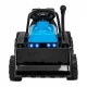 Buldozer electric cu cupa mobila ZP1001B, roti si scaun din plastic, 86x40x42 cm, putere 25W - Albastru Buldozer electric cu cupa mobila ZP1001B, roti si scaun din plastic, 86x40x42 cm, putere 25W - Albastru