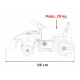 Buldozer electric cu cupa mobila ZP1001B, roti si scaun din plastic, 86x40x42 cm, putere 25W - Albastru Buldozer electric cu cupa mobila ZP1001B, roti si scaun din plastic, 86x40x42 cm, putere 25W - Albastru
