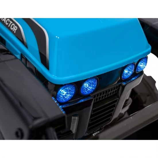 Buldozer electric cu cupa mobila ZP1001B, roti si scaun din plastic, 86x40x42 cm, putere 25W - Albastru Buldozer electric cu cupa mobila ZP1001B, roti si scaun din plastic, 86x40x42 cm, putere 25W - Albastru