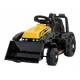 Buldozer electric cu cupa mobila ZP1001B, roti si scaun din plastic, 86x40x42 cm, putere 25W - Galben Buldozer electric cu cupa mobila ZP1001B, roti si scaun din plastic, 86x40x42 cm, putere 25W - Galben