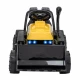 Buldozer electric cu cupa mobila ZP1001B, roti si scaun din plastic, 86x40x42 cm, putere 25W - Galben Buldozer electric cu cupa mobila ZP1001B, roti si scaun din plastic, 86x40x42 cm, putere 25W - Galben