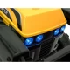 Buldozer electric cu cupa mobila ZP1001B, roti si scaun din plastic, 86x40x42 cm, putere 25W - Galben Buldozer electric cu cupa mobila ZP1001B, roti si scaun din plastic, 86x40x42 cm, putere 25W - Galben