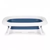 Cadita de baie cu dop de scurgere Ecotoys HA-B31 - Albastru