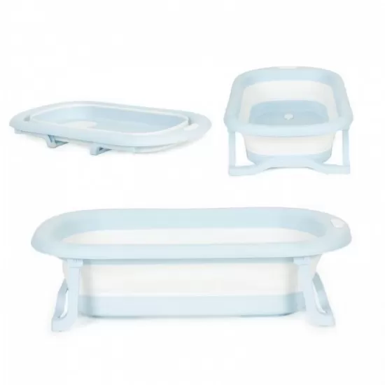 Cadita de baie cu dop de scurgere Ecotoys HA-B37 - Gri Cadita de baie cu dop de scurgere Ecotoys HA-B37 - Gri