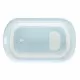Cadita de baie cu dop de scurgere Ecotoys HA-B37 - Gri Cadita de baie cu dop de scurgere Ecotoys HA-B37 - Gri