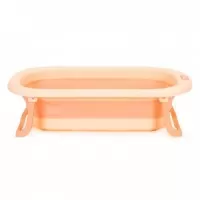 Cadita de baie cu dop de scurgere Ecotoys HA-B37 - Roz