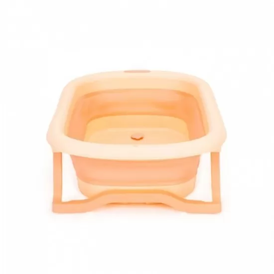 Cadita de baie cu dop de scurgere Ecotoys HA-B37 - Roz Cadita de baie cu dop de scurgere Ecotoys HA-B37 - Roz