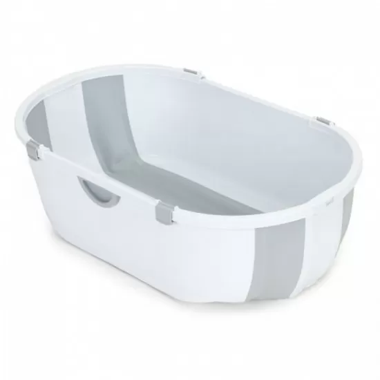 Cadita de baie cu dop de scurgere Ecotoys HA-B46 - Gri Cadita de baie cu dop de scurgere Ecotoys HA-B46 - Gri