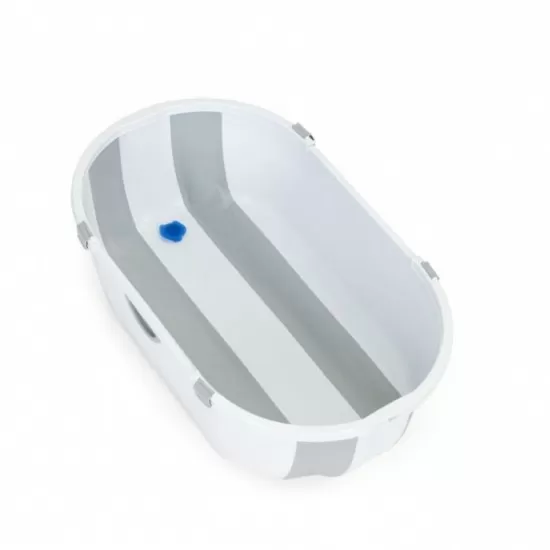 Cadita de baie cu dop de scurgere Ecotoys HA-B46 - Gri Cadita de baie cu dop de scurgere Ecotoys HA-B46 - Gri