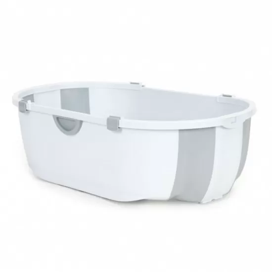 Cadita de baie cu dop de scurgere Ecotoys HA-B46 - Gri Cadita de baie cu dop de scurgere Ecotoys HA-B46 - Gri