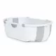 Cadita de baie cu dop de scurgere Ecotoys HA-B46 - Gri Cadita de baie cu dop de scurgere Ecotoys HA-B46 - Gri