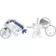 Cadita de baie cu dop de scurgere si pernita inclusa Ricokids RK-280 - Albastru Cadita de baie cu dop de scurgere si pernita inclusa Ricokids RK-280 - Albastru