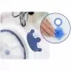 Cadita de baie cu dop de scurgere si pernita inclusa Ricokids RK-280 - Albastru Cadita de baie cu dop de scurgere si pernita inclusa Ricokids RK-280 - Albastru