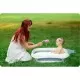 Cadita de baie cu dop de scurgere si termometru Ricokids RK-282 - Albastru Cadita de baie cu dop de scurgere si termometru Ricokids RK-282 - Albastru