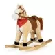 Calut balansoar cu sunete si coada in miscare Ecotoys XL-106 - Bej Calut balansoar cu sunete si coada in miscare Ecotoys XL-106 - Bej