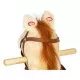 Calut balansoar cu sunete si coada in miscare Ecotoys XL-106 - Bej Calut balansoar cu sunete si coada in miscare Ecotoys XL-106 - Bej