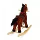 Calut balansoar cu sunete si coada in miscare Ecotoys XL-106 - Ciocolatiu Calut balansoar cu sunete si coada in miscare Ecotoys XL-106 - Ciocolatiu