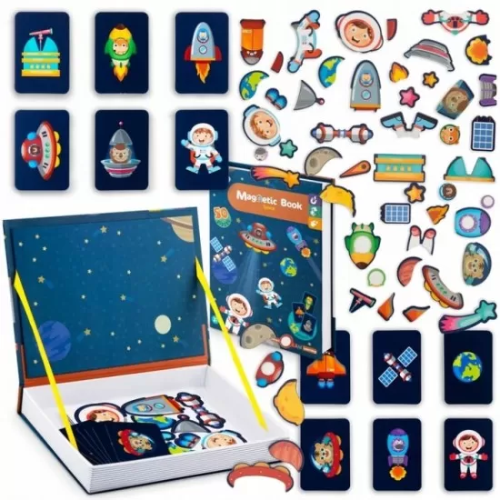 Carte magnetica tip puzzle Cosmos Ricokids RK-770 Carte magnetica tip puzzle Cosmos Ricokids RK-770