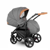 Carucior copii 3 in 1 Camarelo Baleo 1