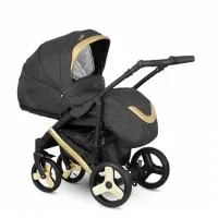 Carucior 3 in 1 Camarelo Baleo 10