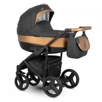 Carucior copii 3 in 1 Camarelo Baleo 9