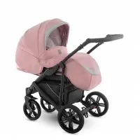 Carucior copii 3 in 1 Camarelo Baleo Pink