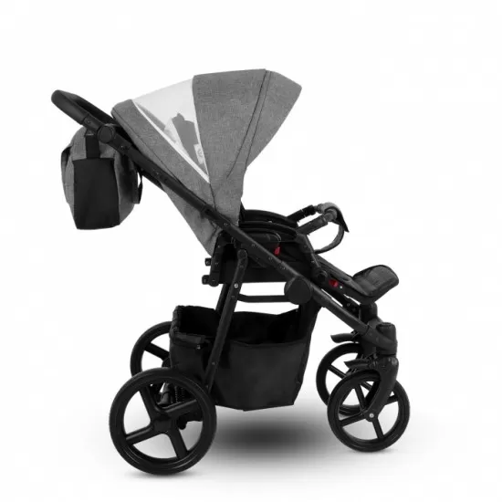 Carucior copii 3 in 1 Camarelo Navo 02