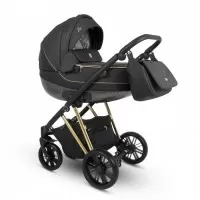Carucior copii 3 in 1 Camarelo Zeo Gold
