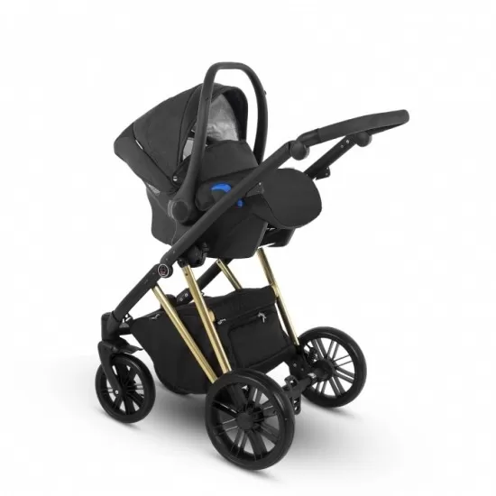 Carucior copii 3 in 1 Camarelo Zeo Gold Carucior copii 3 in 1 Camarelo Zeo Gold