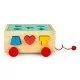 Carucior educational cu blocuri din lemn Ecotoys HM015197 Carucior educational cu blocuri din lemn Ecotoys HM015197