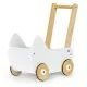 Carucior pentru papusi din lemn Ecotoys Carucior pentru papusi din lemn Ecotoys