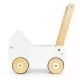 Carucior pentru papusi din lemn Ecotoys Carucior pentru papusi din lemn Ecotoys