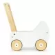 Carucior pentru papusi din lemn Ecotoys Carucior pentru papusi din lemn Ecotoys