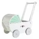 Carucior pentru papusi din lemn Ecotoys TL00019 Carucior pentru papusi din lemn Ecotoys TL00019