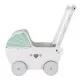 Carucior pentru papusi din lemn Ecotoys TL00019 Carucior pentru papusi din lemn Ecotoys TL00019