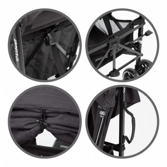 Carucior sport Kidwell Nelli Graphite Carucior sport Kidwell Nelli Graphite
