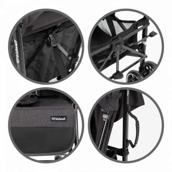 Carucior sport Kidwell Nelli Graphite Carucior sport Kidwell Nelli Graphite