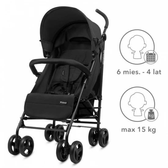 Carucior sport Kidwell Qugar Black Carucior sport Kidwell Qugar Black