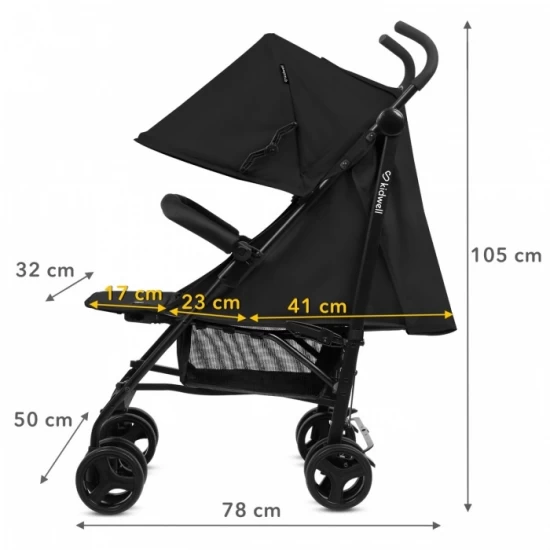 Carucior sport Kidwell Qugar Black Carucior sport Kidwell Qugar Black