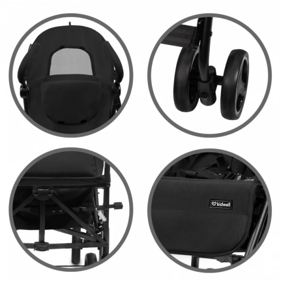 Carucior sport Kidwell Qugar Black Carucior sport Kidwell Qugar Black