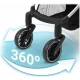 Carucior sport pentru copii, 78 x 33 x 104 cm, Nukido Paseo, Negru Carucior sport pentru copii, 78 x 33 x 104 cm, Nukido Paseo, Negru